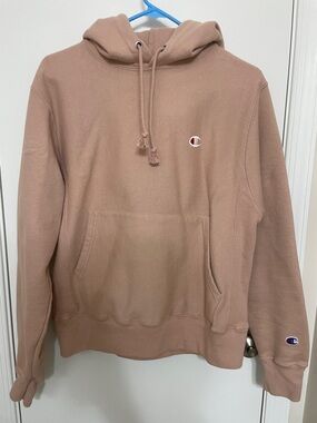 Champion Reverse Weave Hoodie in Muted Rose